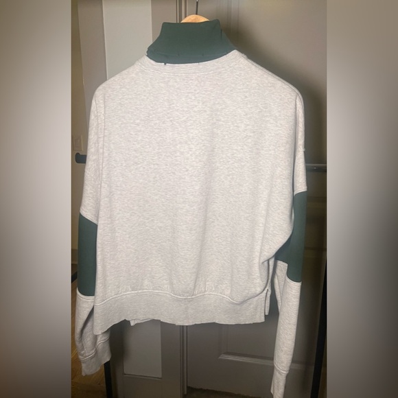 Missguided x Playboy turtleneck sweater in Green and light grey S - Picture 5 of 7